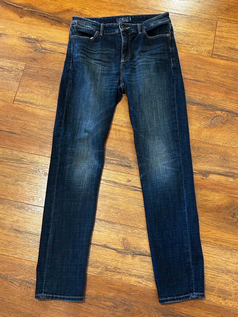Lucky Brand Women’s 6/28 Hayden Skinny Dark Blue Slim Fit Denim Jeans Pants
